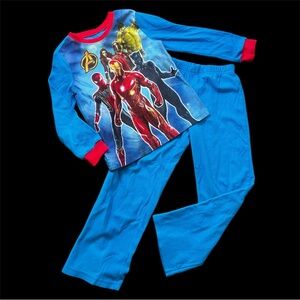 Marvel Avengers Blue and Red PJs